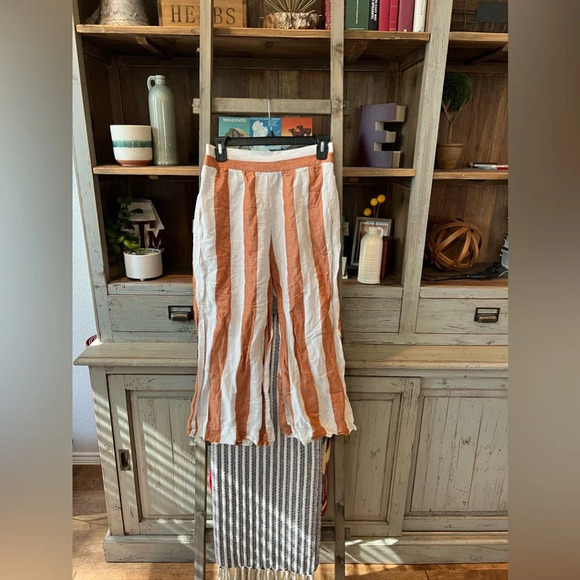 Madewell Huston pull on crop pant size small